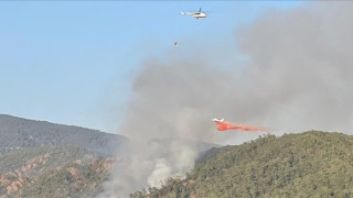 Marmaris’te çıkan orman yangını kontrol altına alındı