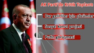 Başkan Recep Tayyip Erdoğan A takımını topladı