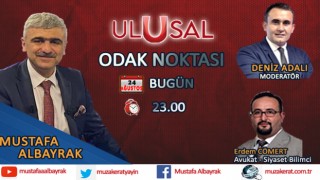 Başyazarımız Mustafa Albayrak bu gece saat 23.00'da Ulusal Kanal Skype konuğu olacak