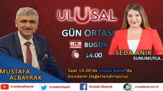 Başyazarımız Mustafa Albayrak bugün saat 14.00'da Ulusal Kanal Skype konuğu olacak