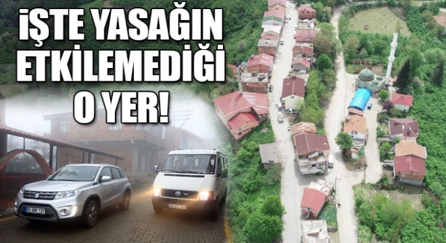 Seyahat yasağı iki şehri ayıran caddede uygulanamıyor