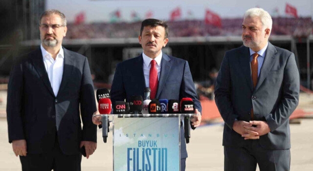 Büyük Filistin Mitingi'ne katılım çağrısı