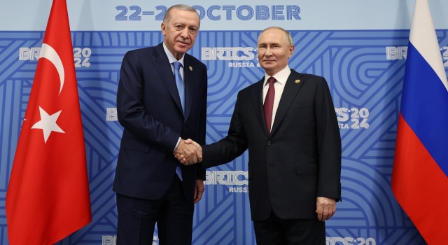 Cumhurbaşkanı Erdoğan, Putin ile görüştü