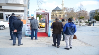 Kırşehir Belediyesi 3 noktaya dezenfekte tüneli kurdu