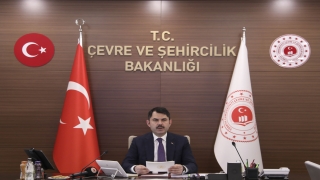 Çevre ve Şehircilik Bakanı Kurum, il müdürleriyle video konferansla görüştü: 