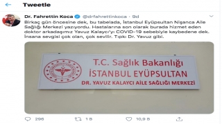 Dr. Yavuz Kalaycı 'nın adı çelıştığı merkeze verildi.