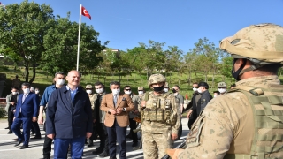 İçişleri Bakanı Soylu, Çakırsöğüt Jandarma Tugay Komutanlığında konuştu: