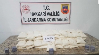 "Yıldırım2 Cilo Operasyonu"nda 80 kilo 630 gram eroin ele geçirildi