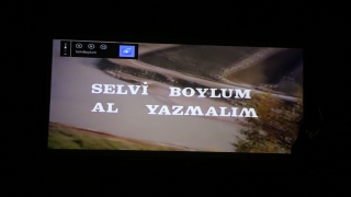 41. Üsküp Yaz Festivali’nde “Selvi Boylum Al Yazmalım” filmi gösterildi