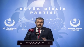 BBP Genel Başkanı Mustafa Destici gündemi değerlendirdi