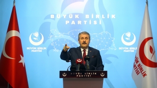 BBP Genel Başkanı Mustafa Destici gündemi değerlendirdi