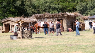 Osmanlı sarayının has bahçesi "Sarayiçi" film platosu oldu