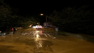 Artvin’de şiddetli yağış etkili oldu