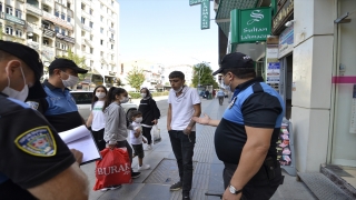 Çorum’da maske takmayıp polise direnen kişiye 392 lira ceza kesildi