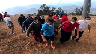 Muğla’da yamaç paraşütü kazası: 2 yaralı