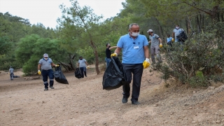 Bodrum’da koylarda çevre temizliği yapıldı