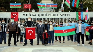 Muğla’da sağlık çalışanlarından Azerbaycan’a motosikletli destek konvoyu