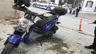 Bilecik’te motosikletlinin 5 yaşındaki çocuğa çarpması güvenlik kamerasında