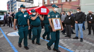 Çanakkale’de gemi kontrolünde ölen gümrük muhafaza memuru için tören yapıldı