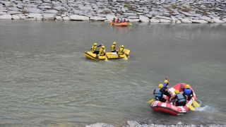 Türkiye Rafting Şampiyonası 2. ayak yarışları Hakkari’de devam ediyor