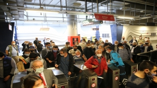 MecidiyeköyMahmutbey Metrosunda seferler başladı