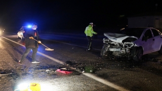 Kırşehir’de 2 otomobil çarpıştı: 1 ölü, 1 yaralı