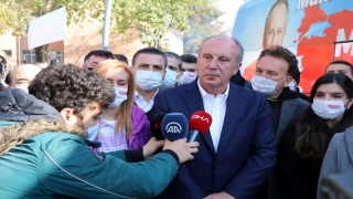 Eski CHP Milletvekili Muharrem İnce, Çankırı’da esnafı ziyaret etti