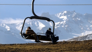 Erciyes’te kayak sezonu öncesi kurtarma tatbikatı yapıldı