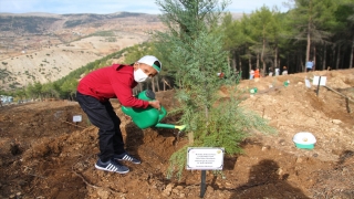 Kahramanmaraş’ta yanan ormanlık alan çocukların eliyle yeşerecek