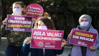 Kayseri’de kadın cinayetleri protesto edildi