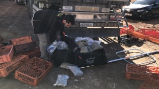 Şanlıurfa’da tırda 26 kilogram skunk ele geçirildi