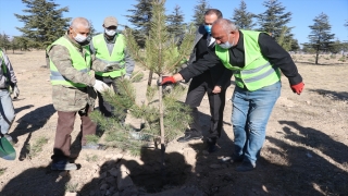 Niğde’de görev yapan 3 bin 422 öğretmen için fidan dikildi