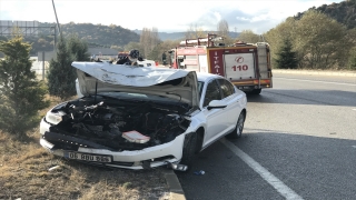 Karabük’te zincirleme trafik kazası: 1’i çocuk 3 yaralı