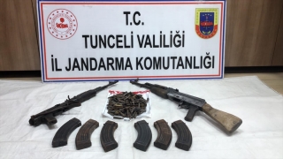 Tunceli’de teröristlere ait bir sığınak imha edildi