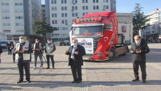 İHH’nın Suriye insani yardım tırları Samsun ve çevre illerinden yola çıktı