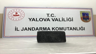 Yalova’da Mısır dönemine ait olduğu iddia edilen bir tablet ele geçirildi