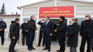 Şanlıurfa Valisi Abdullah Erin, Tel Abyad’daki çalışmaları inceledi