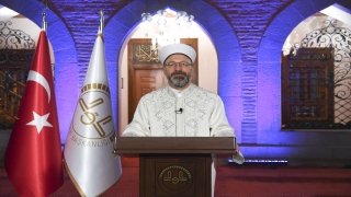 Diyanet İşleri Başkanı Ali Erbaş, Kütahya’daki sempozyuma video mesaj gönderdi: