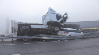 Kastamonu’da zincirleme trafik kazası: 3 yaralı