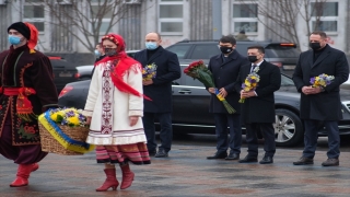 Ukrayna’nın başkenti Kiev’de Birlik Günü kutlandı