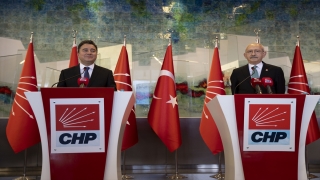 CHP Genel Başkanı Kılıçdaroğlu, DEVA Partisi Genel Başkanı Babacan’la görüştü (1)