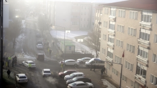 Ardahan’da sis ve kırağı güzel görüntüler oluşturdu