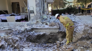 Başkentte doğal gaz patlamasının meydana geldiği binada inceleme sürüyor