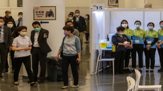 Hong Kong, Kovid19 aşılamasına başladı