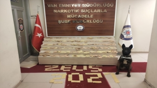 Van’da 22 kilo 780 gram eroin ele geçirildi