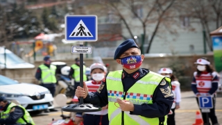 Başkentte ”Yaya Önceliği Kırmızı Çizgimizdir” etkinliği düzenlendi