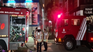 Pendik’te özel hastanede çıkan yangın söndürüldü