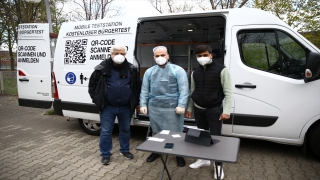 Türk iş insanı, Kovid19 hızlı test istasyonu ile Berlin’de futbol kulüplerine hizmet veriyor