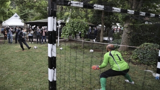 EURO 2020’ye katılan ülkelerin Ankara Büyükelçileri penaltı turnuvasında buluştu