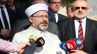 Diyanet İşleri Başkanı Erbaş, Kuzey Makedonya’yı ziyaret etti